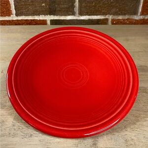Homer Laughlin Fiesta Scarlett 7 1/4" Red Salad Plate